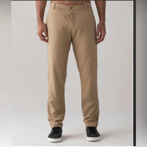 Lululemon Commission Pants Classic Qwick Chino Tan/Desert Sand Size 30 - Picture 1 of 7